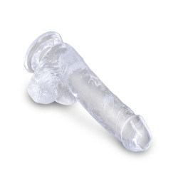 King Cock Gode transparent king Cock 13.5 x 3.5cm